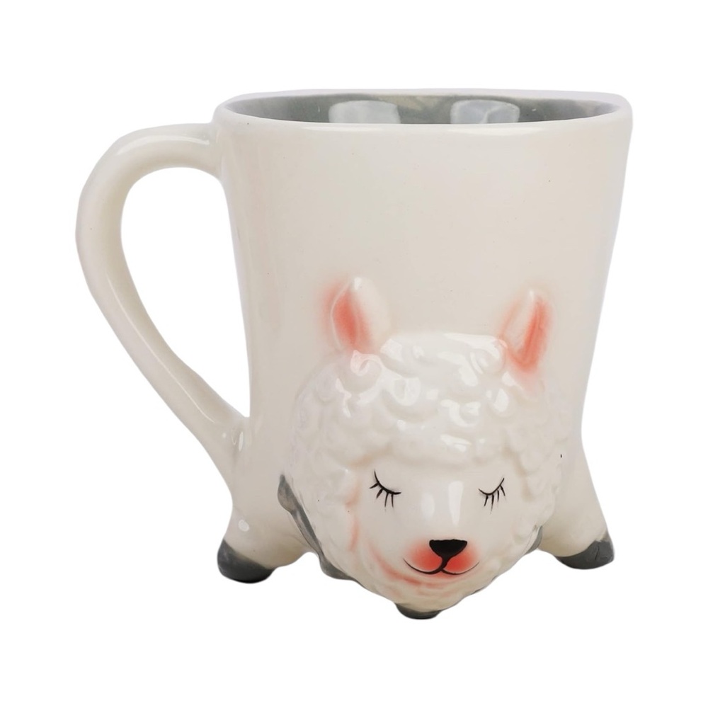 ✨BNWT - Servette Home Ceramic Coffee Mug Animal Mugs - Sheep - 10 oz✨